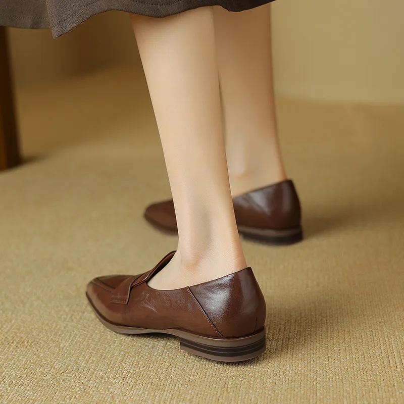 Bai Shiting Loafers 2cm Women's-6