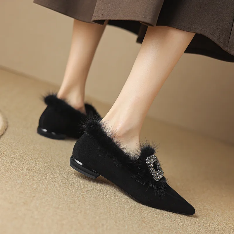 Bai Shiting Loafers 2cm Women's-9