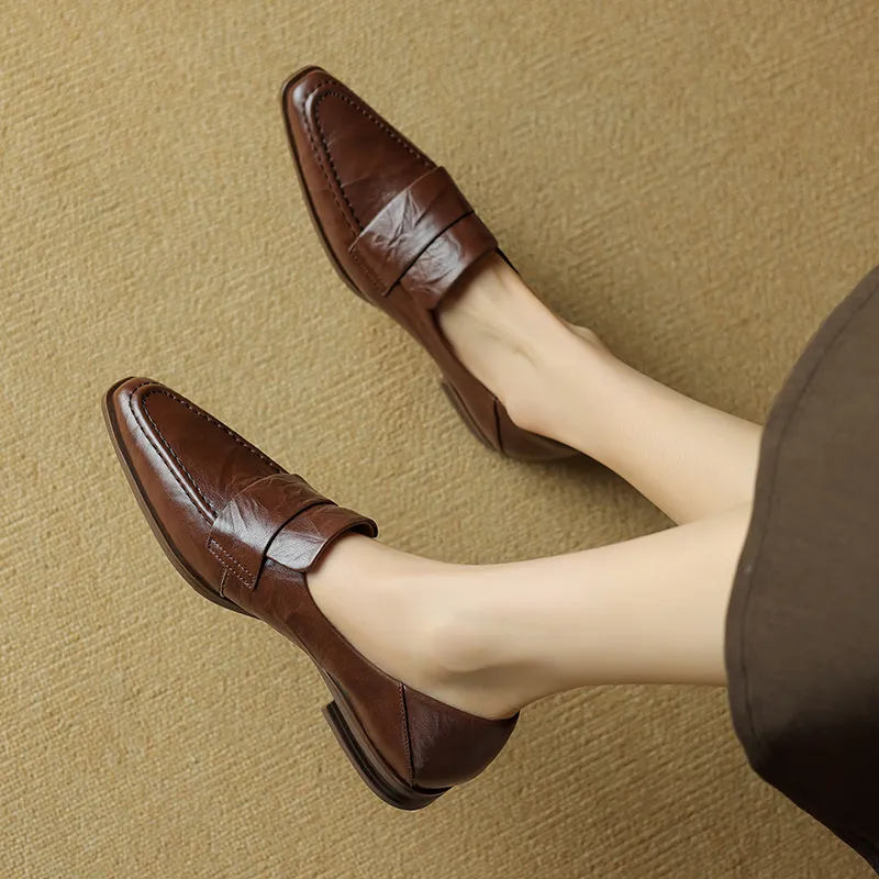 Bai Shiting Loafers 2cm Women's-8