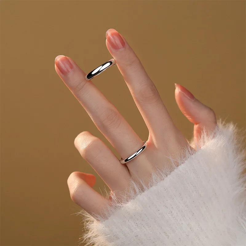 AEMC S999 Fine Silver Rings Unisex-3