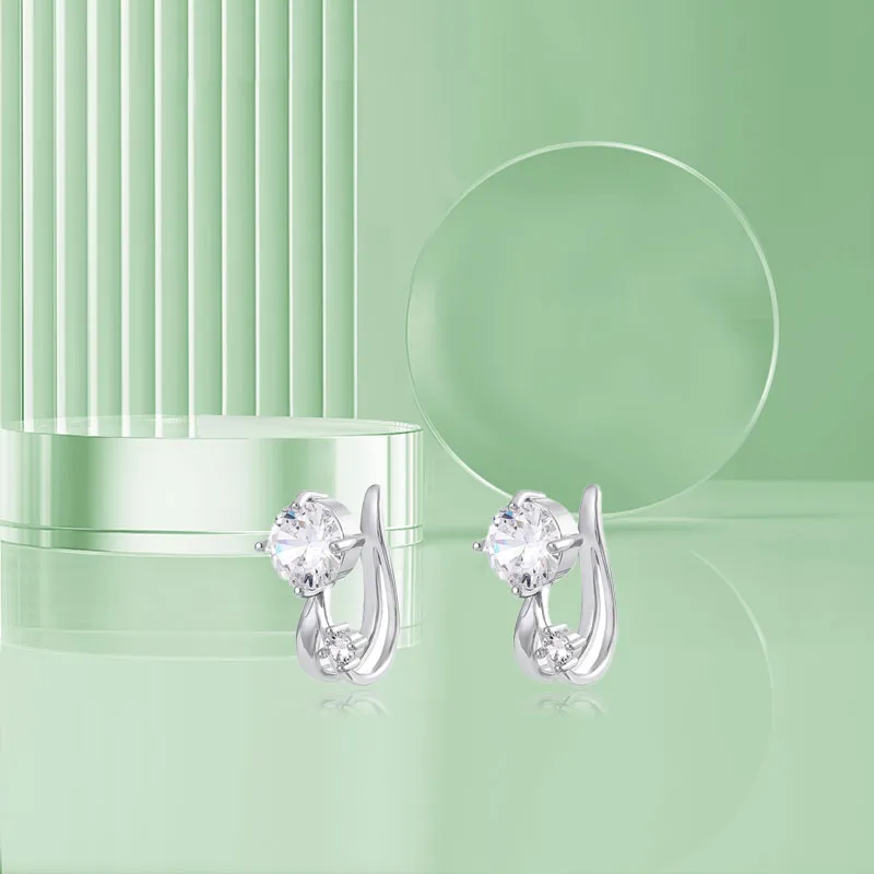AEMC Alloy Clip On Earrings Unisex-1