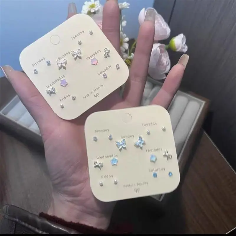 AEMC Alloy Stud Earrings Unisex-5