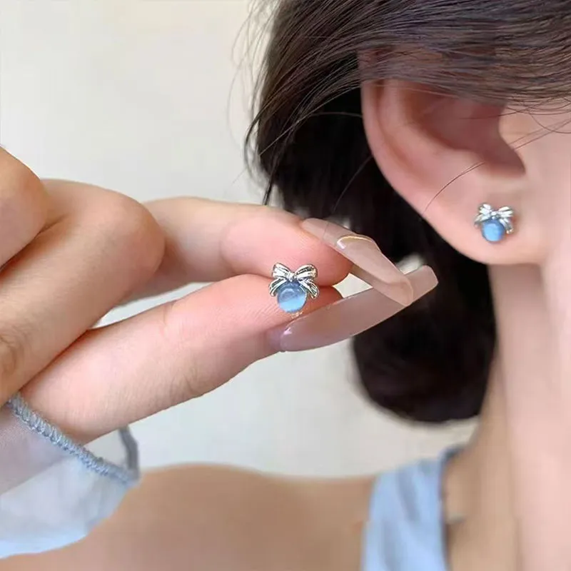 AEMC Alloy Stud Earrings Unisex-5