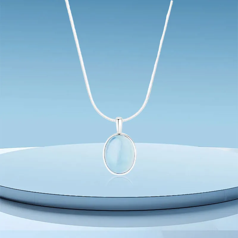 AEMC Colored Glaze Jade Necklaces Unisex-5