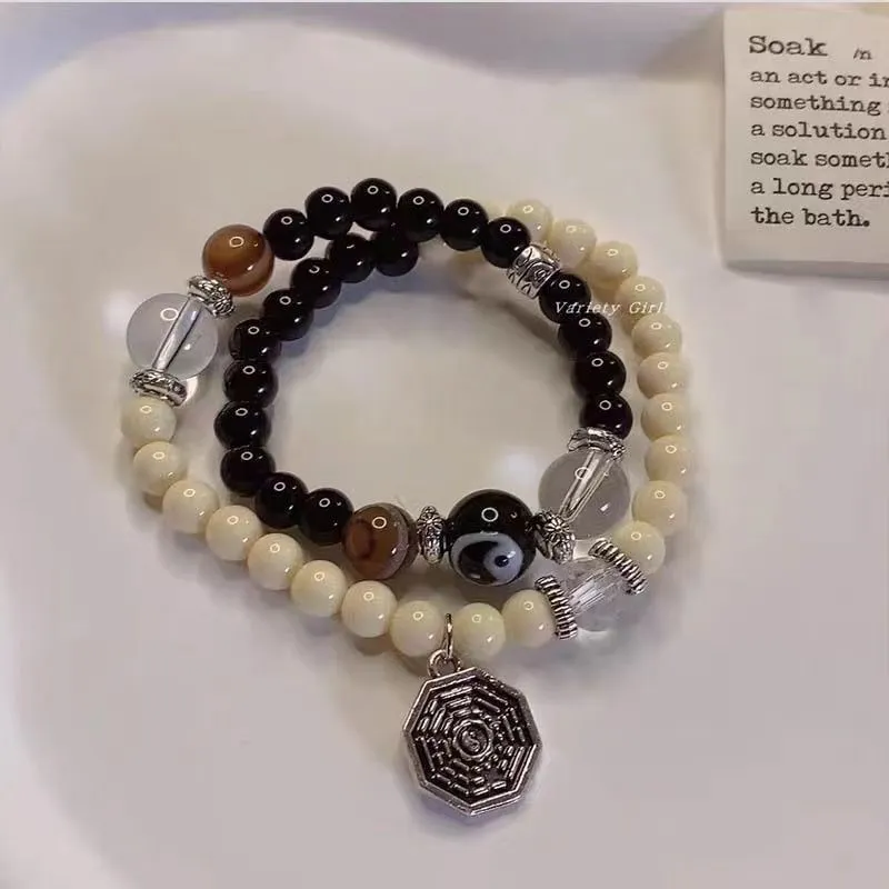 AEMC Colored Glaze Jade Bracelets Unisex-4