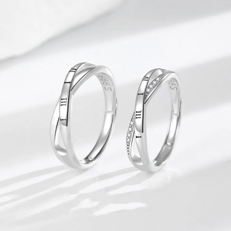 AEMC S999 Fine Silver Rings Unisex-5