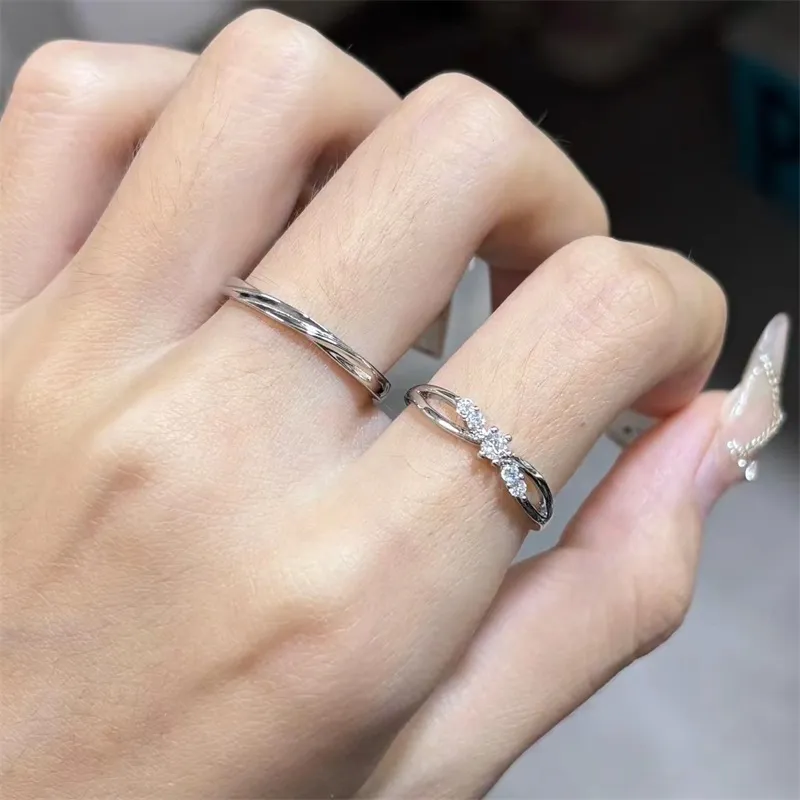 AEMC 925 Sterling Silver Rings Unisex-4