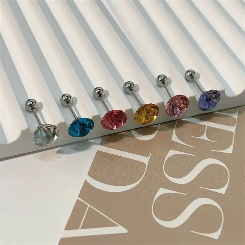 AEMC Alloy Stud Earrings Unisex-55