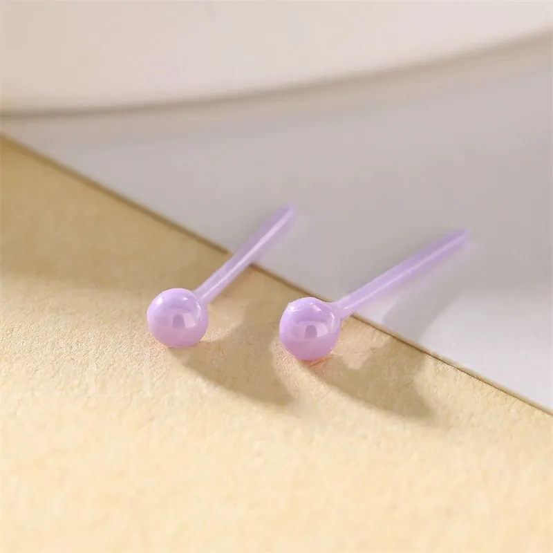 AEMC Bioceramic Stud Earrings Unisex-27