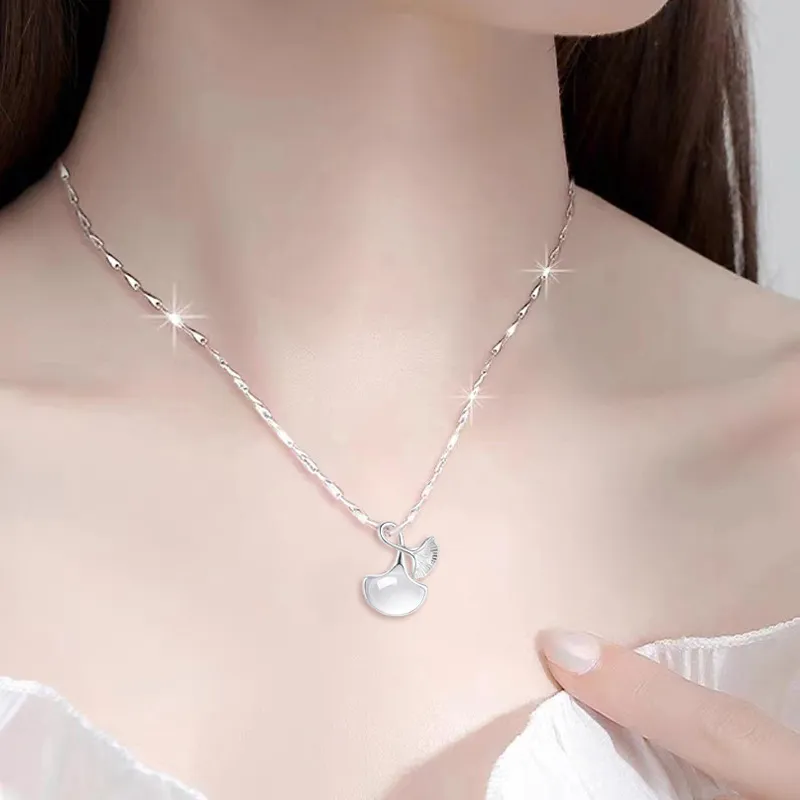 AEMC Colored Glaze Jade Necklaces Unisex-5
