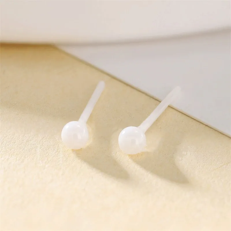 AEMC Bioceramic Stud Earrings Unisex-28