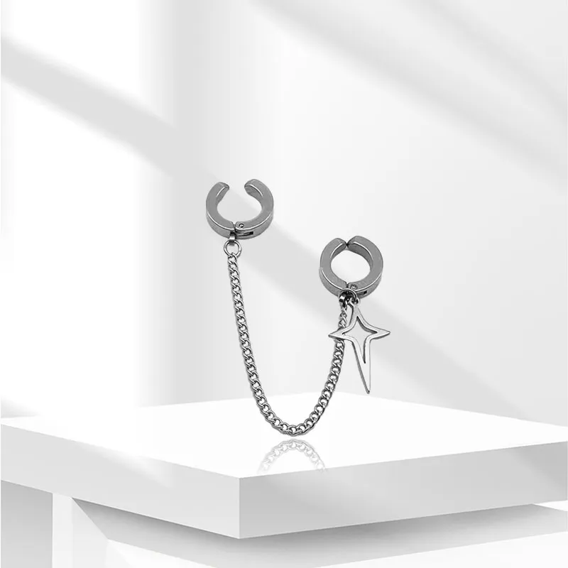 AEMC Alloy Clip On Earrings Unisex-10