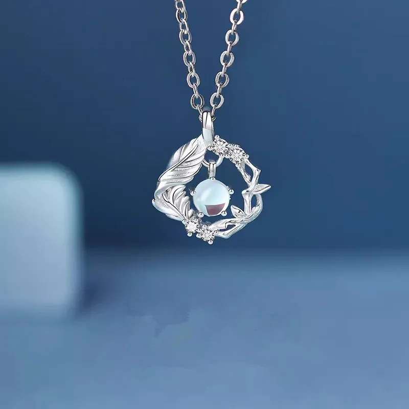 AEMC Colored Glaze Jade Necklaces Unisex-1
