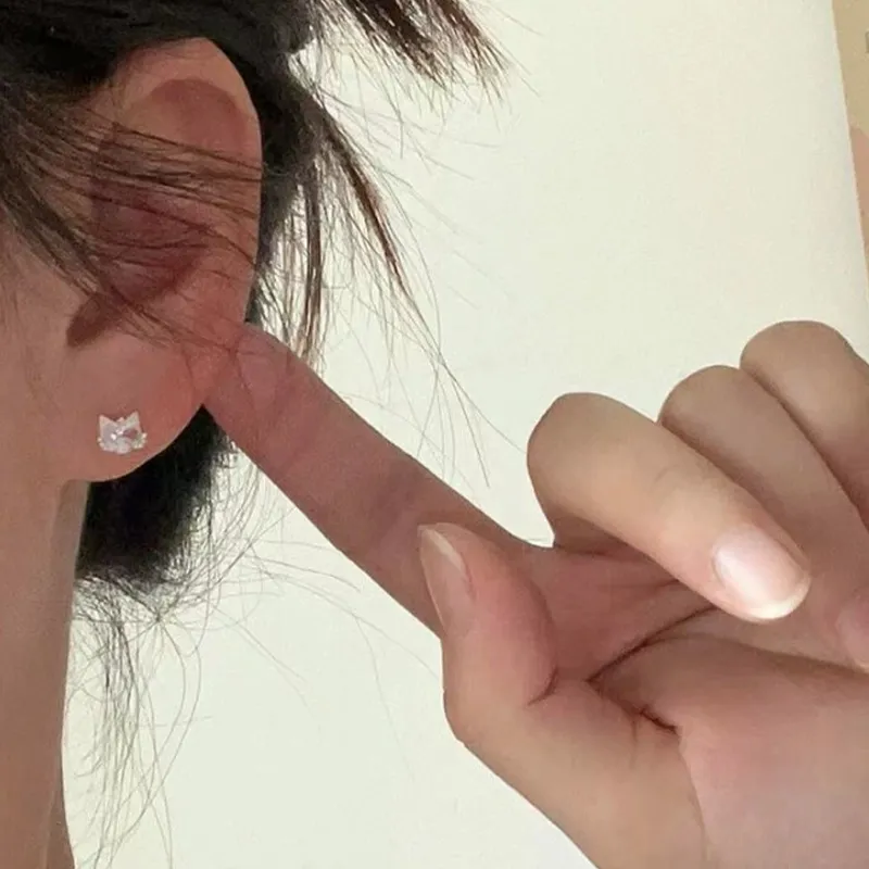 AEMC Alloy Stud Earrings Unisex-5