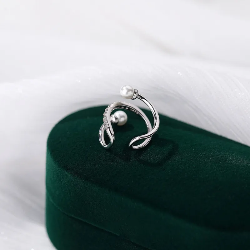 AEMC S925 Silver Clip On Earrings Unisex-2