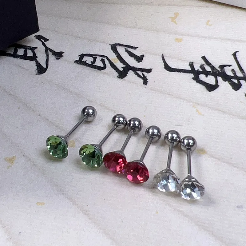 AEMC Alloy Stud Earrings Unisex-25