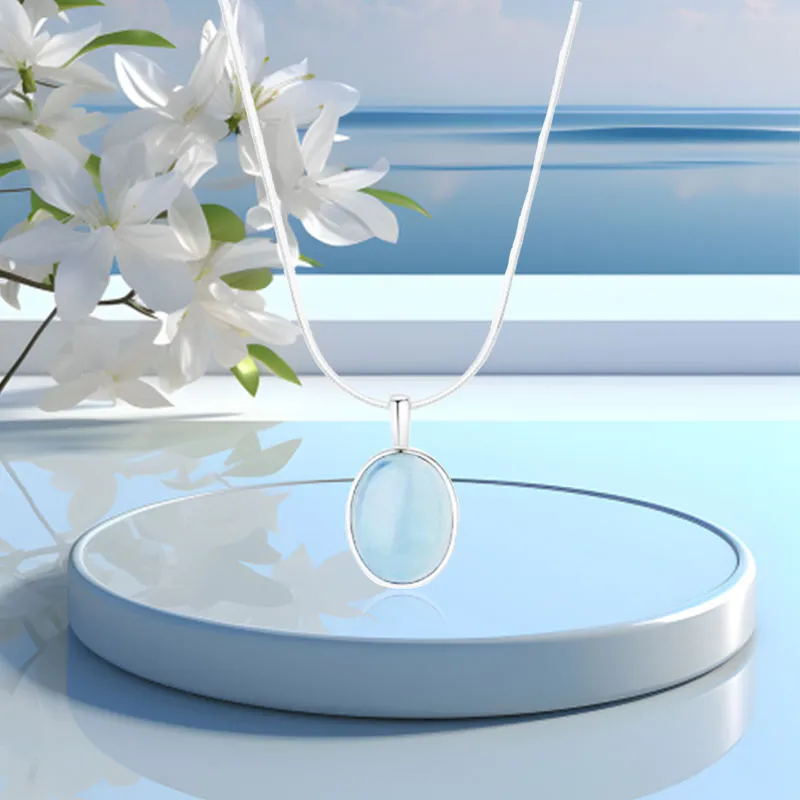 AEMC Colored Glaze Jade Necklaces Unisex-3