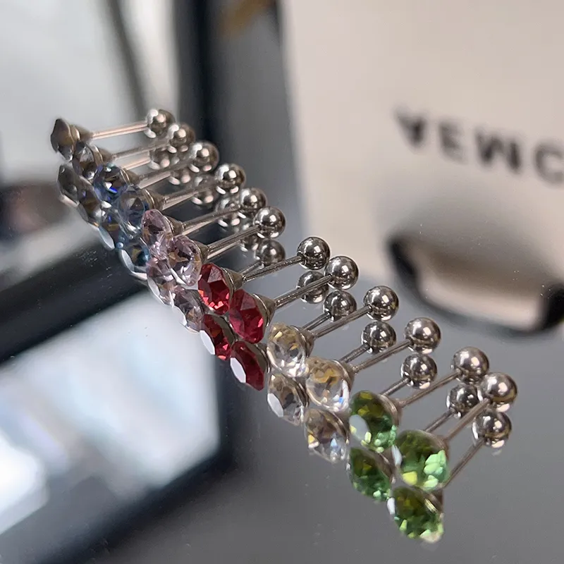 AEMC Alloy Stud Earrings Unisex-44