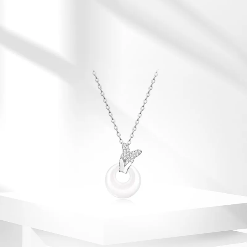 AEMC Colored Glaze Jade Necklaces Unisex-10