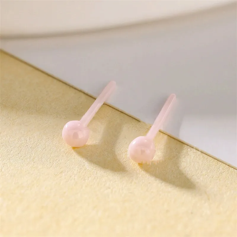 AEMC Bioceramic Stud Earrings Unisex-20