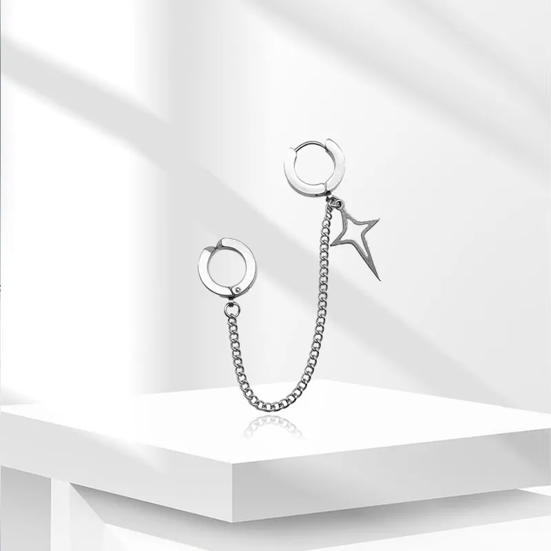 AEMC Alloy Clip On Earrings Unisex-3