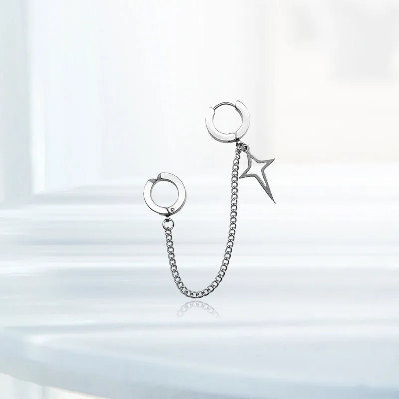 AEMC Alloy Clip On Earrings Unisex-1