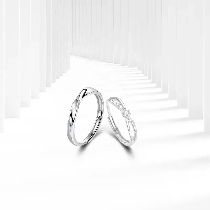 AEMC 925 Sterling Silver Rings Unisex-3