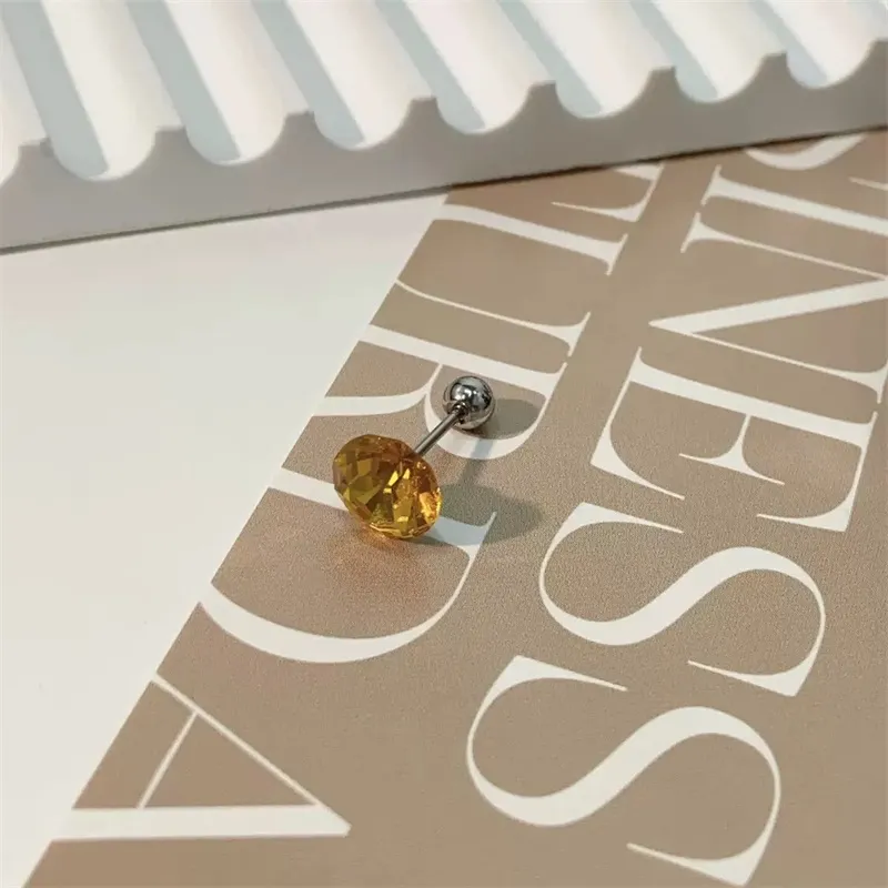 AEMC Alloy Stud Earrings Unisex-5
