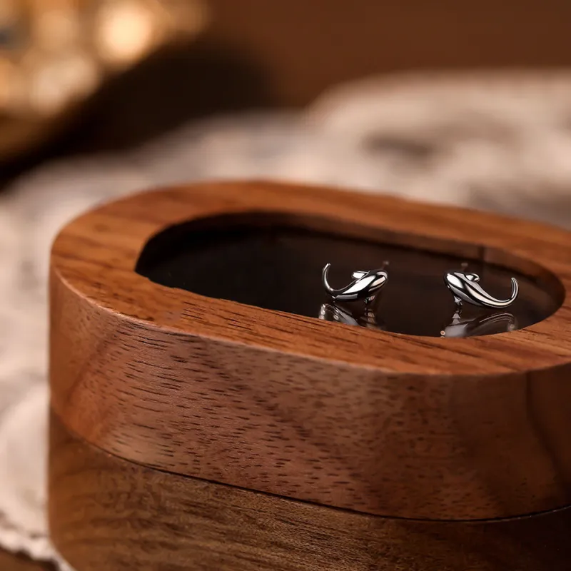 AEMC Sterling Silver Stud Earrings Unisex Silver-3