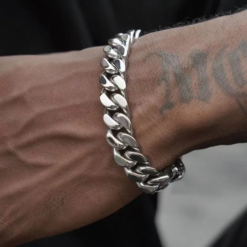 AEMC Titanium Steel Bracelets Unisex-4