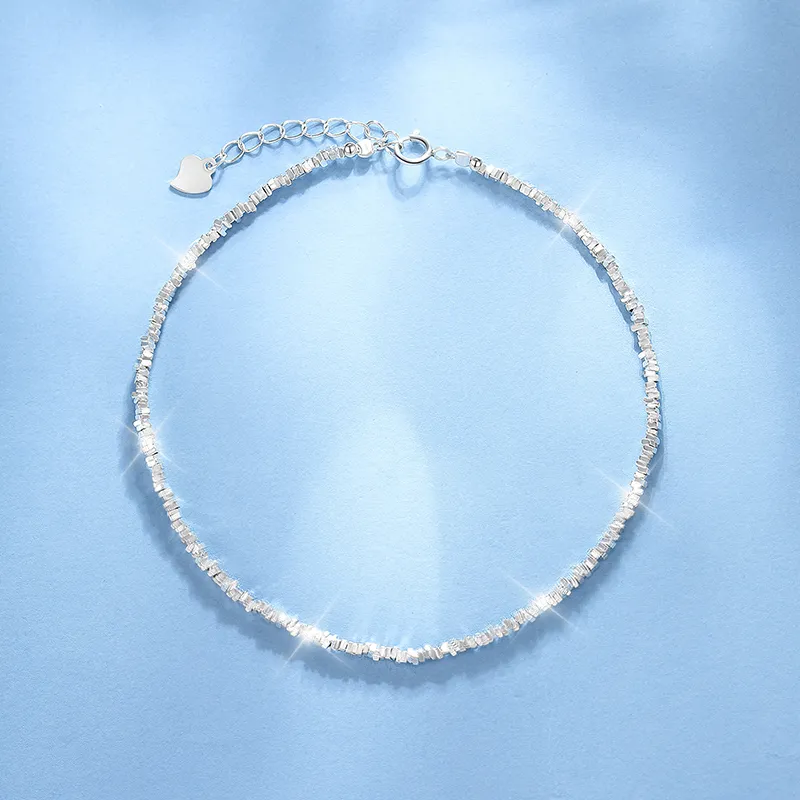 Bao Yi 925 Sterling Silver Anklets Women's-1