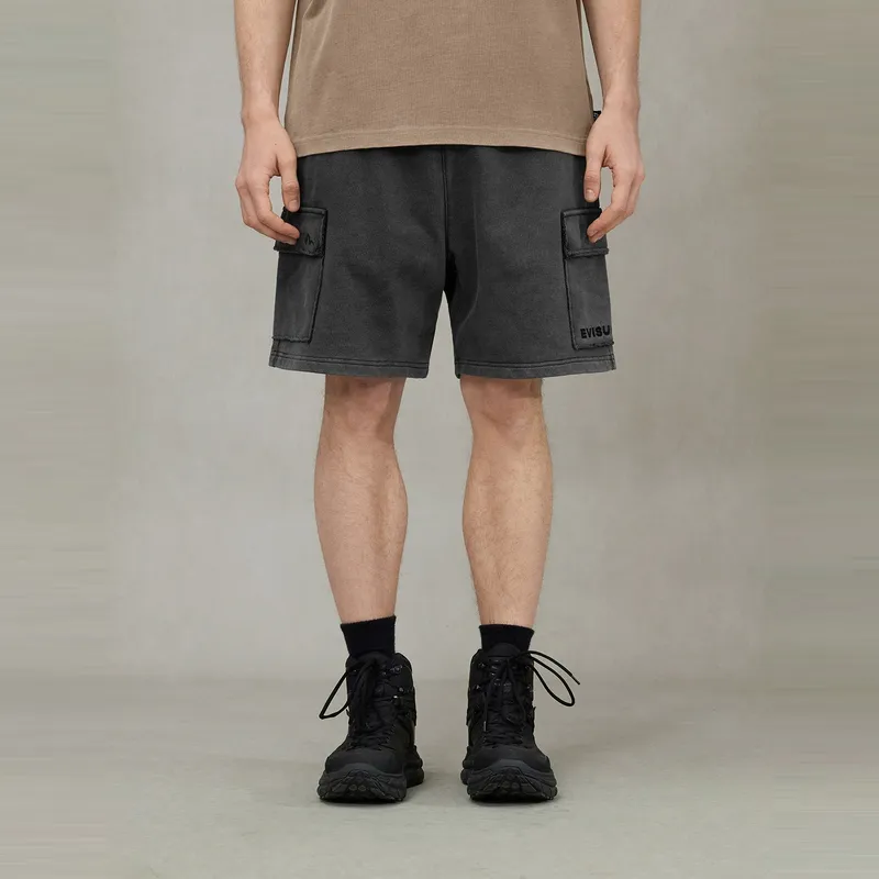 EVISU KURO 2025 Summer Casual Shorts Men's-2