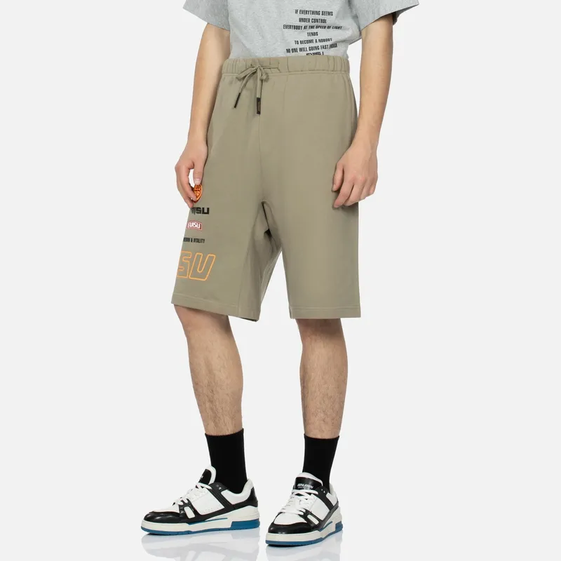 EVISU Casual Shorts Men's Army Green-2