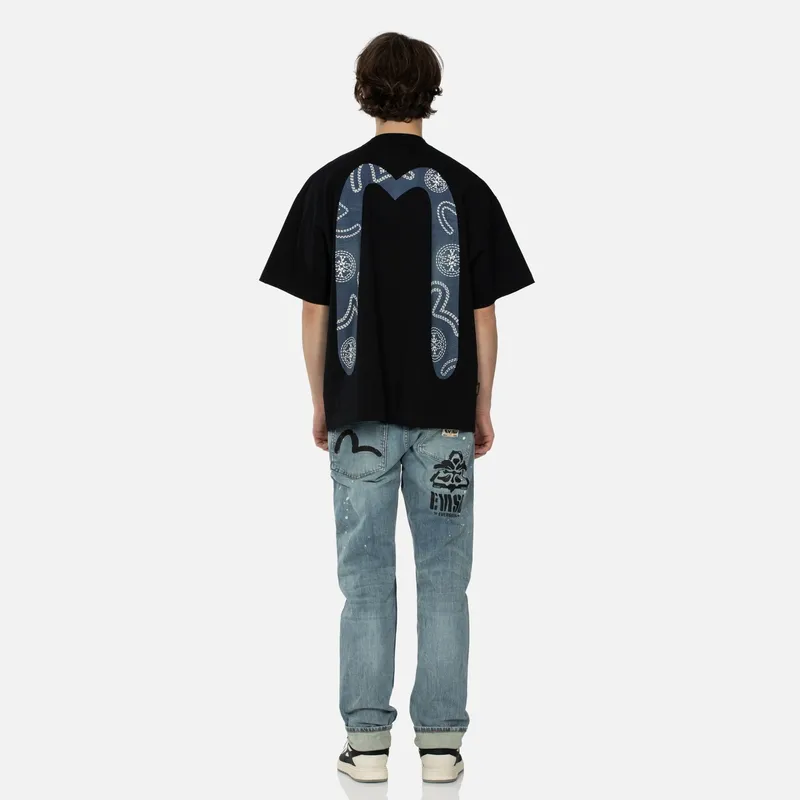 EVISU Jeans Men Denim Blue-4