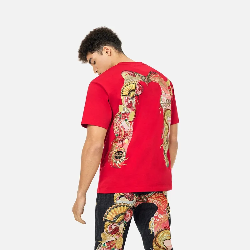 EVISU Snake Year Spring Festival Limited Series T Shirts Men-2