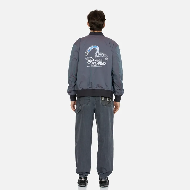 EVISU Jackets Men Blue Fantasy Multicolor-3