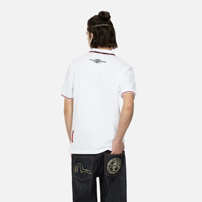 EVISU Polo Shirts Men White-3