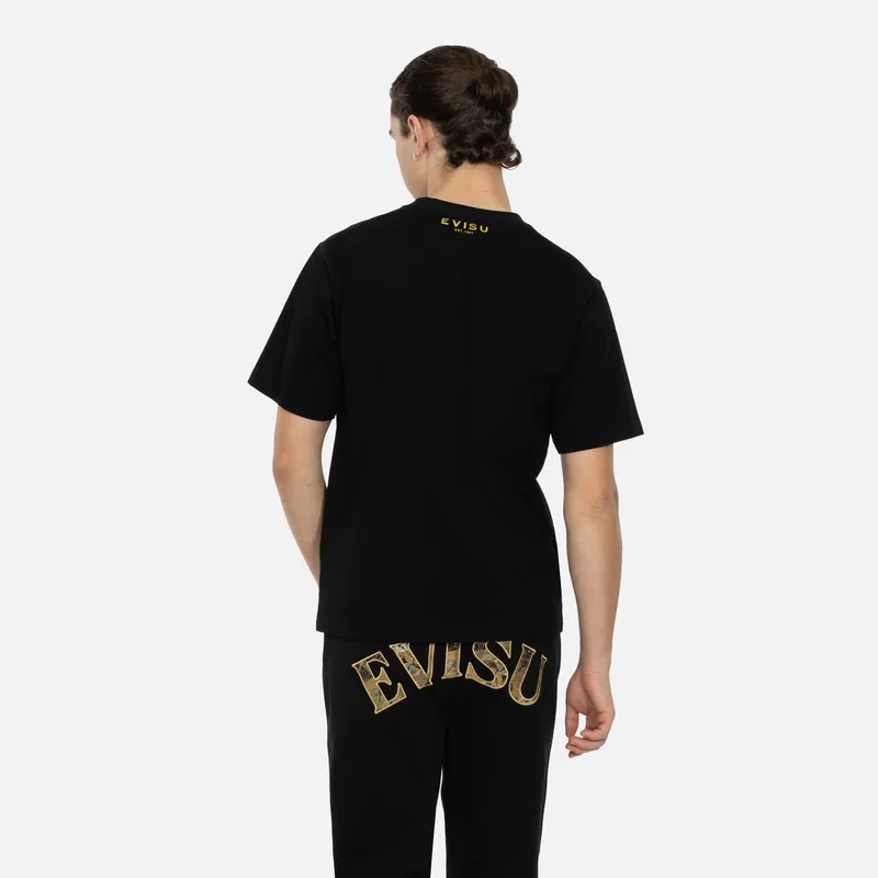 EVISU Short Sleeved T Shirts Men's-2