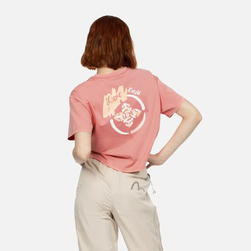 EVISU T Shirt Women's Light Red-2