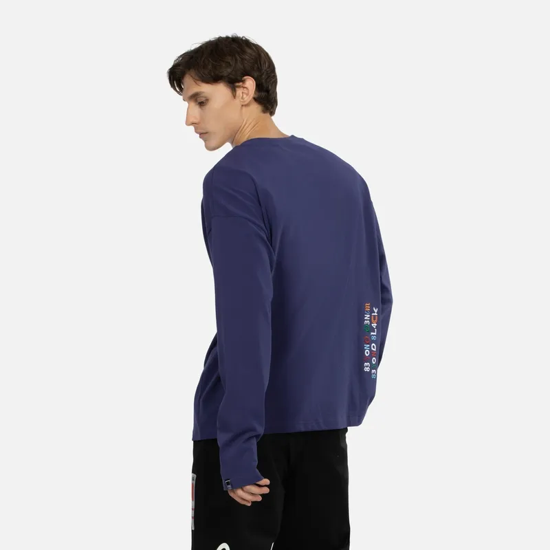 EVISU T Shirts Men Dark Purple-3