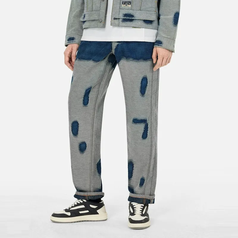 EVISU Jeans Men Denim Blue-2