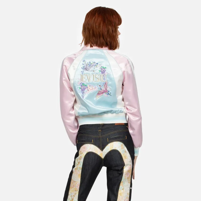 EVISU Cross Suspension Coat Women's Multicolor-2