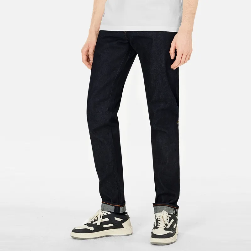 EVISU 2025 Spring Jeans Men's Denim Blue-3