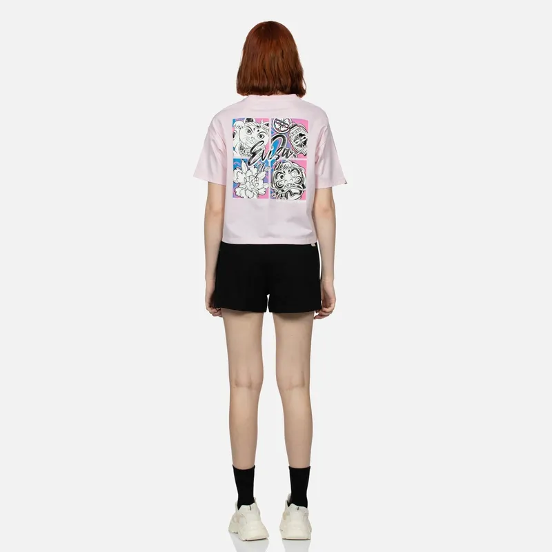 EVISU T Shirts Women's Pink-2