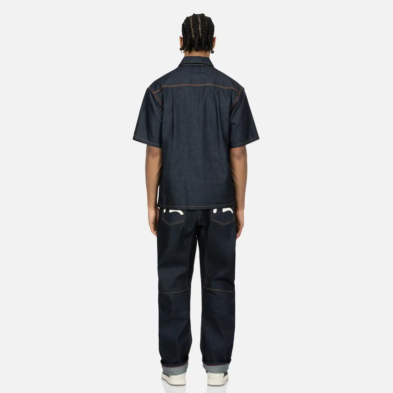 EVISU Jeans Men Denim Blue-4
