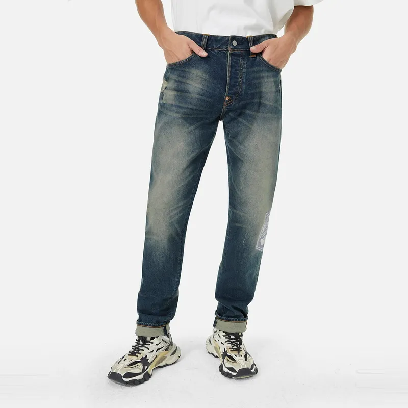 EVISU Jeans Men Denim Blue-3