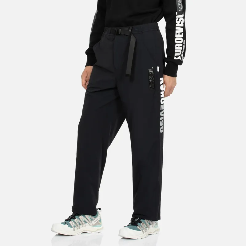 EVISU FW23 Casual Pants Men's Black-2