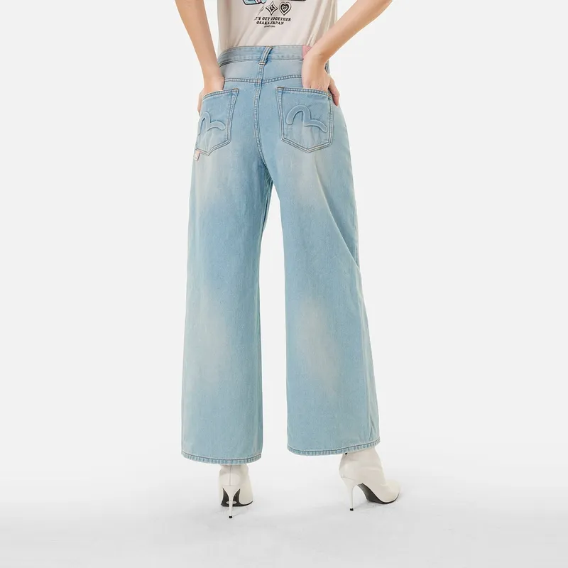 EVISU Jeans Women's Denim Blue-3