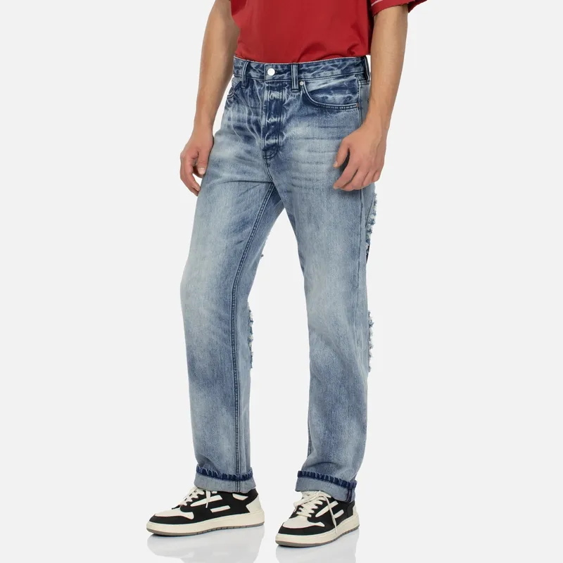 EVISU Jeans Unisex Denim Blue-3