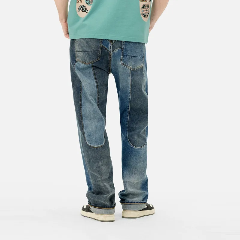 EVISU Jeans Men Denim Blue-2